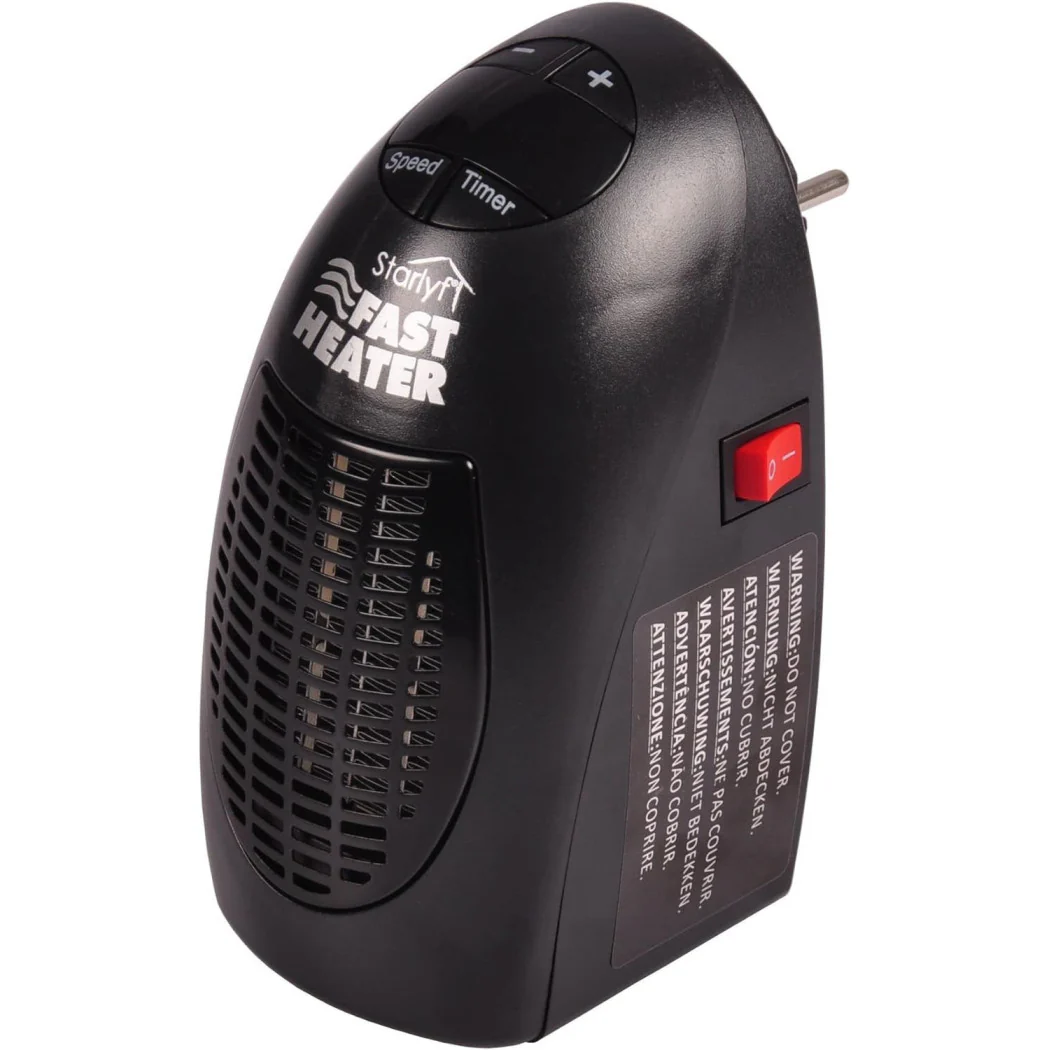 Stufa Elettrica 400W Schnellheizung Portatile Regolabile DA 15 ° A 32 ° Basso Absage