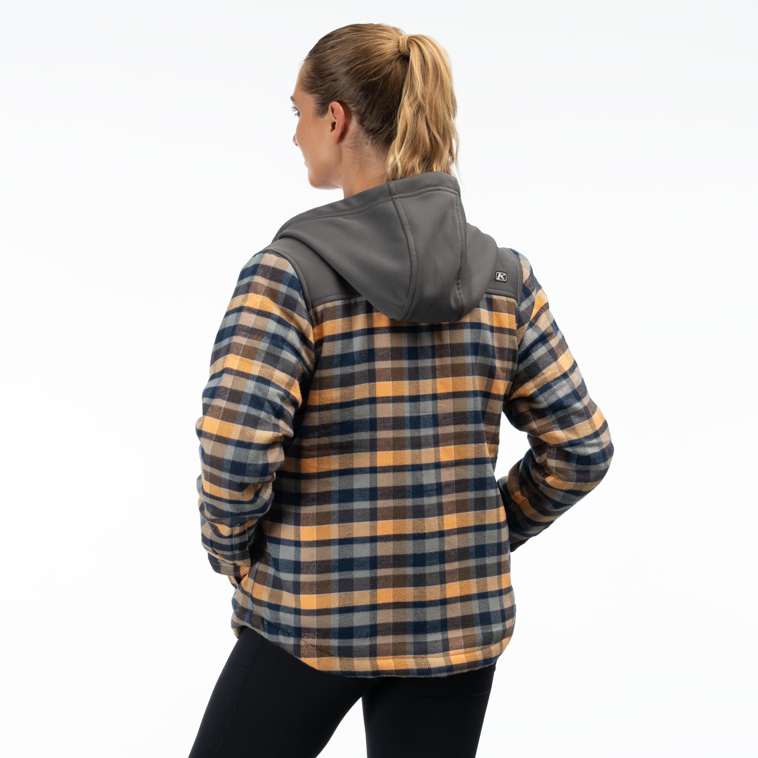 Big Sky Fleece Lineed Flannel Hoodie