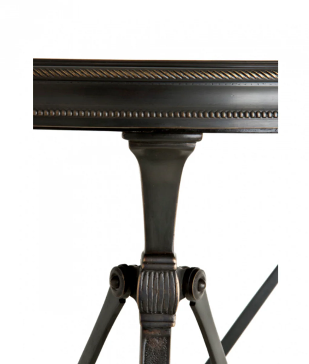 Luxury Art Deco designer side table anthracite 52 x H. 70 cm - luxury quality