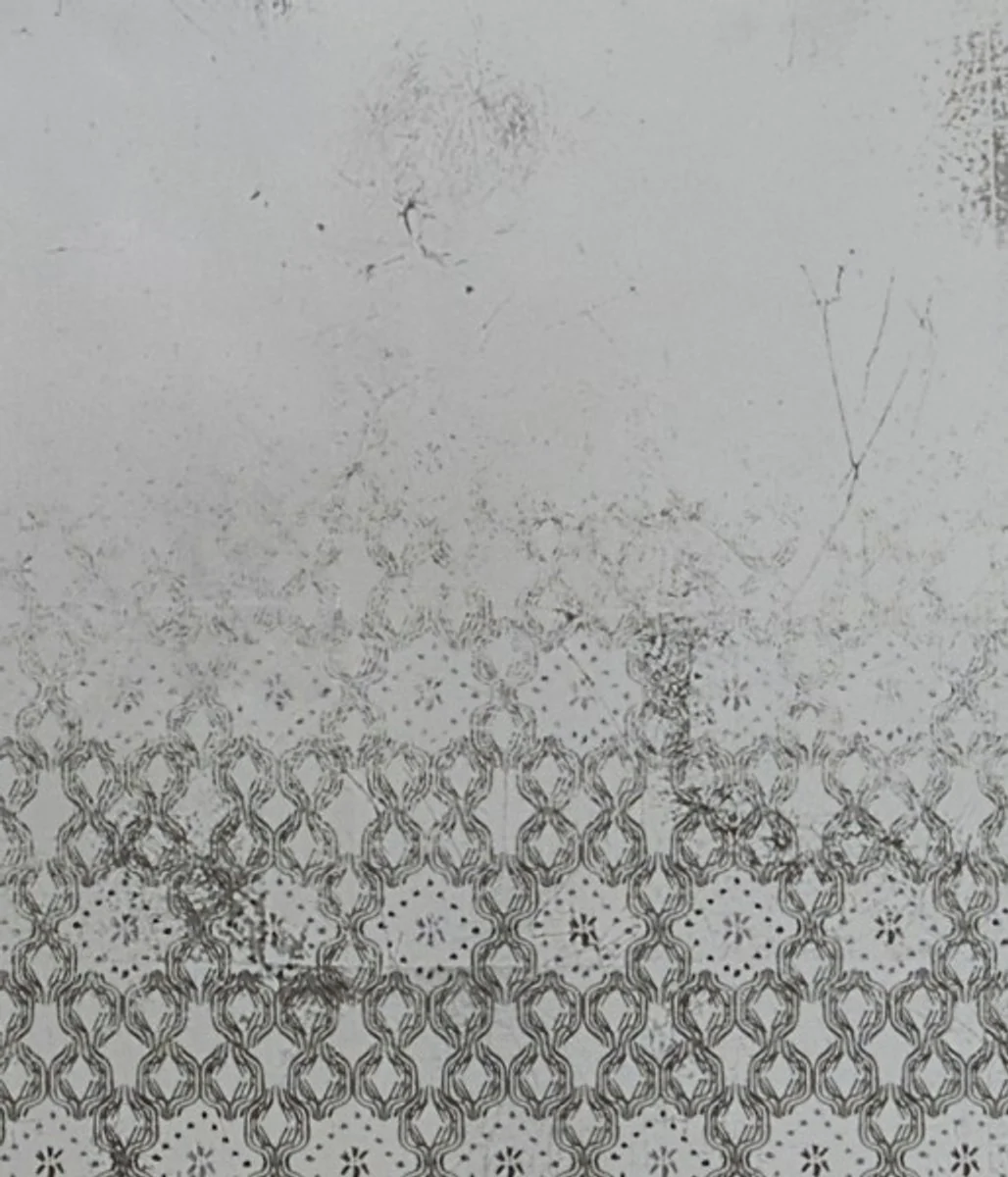 Art Deco vintage wall mirror antique style silver