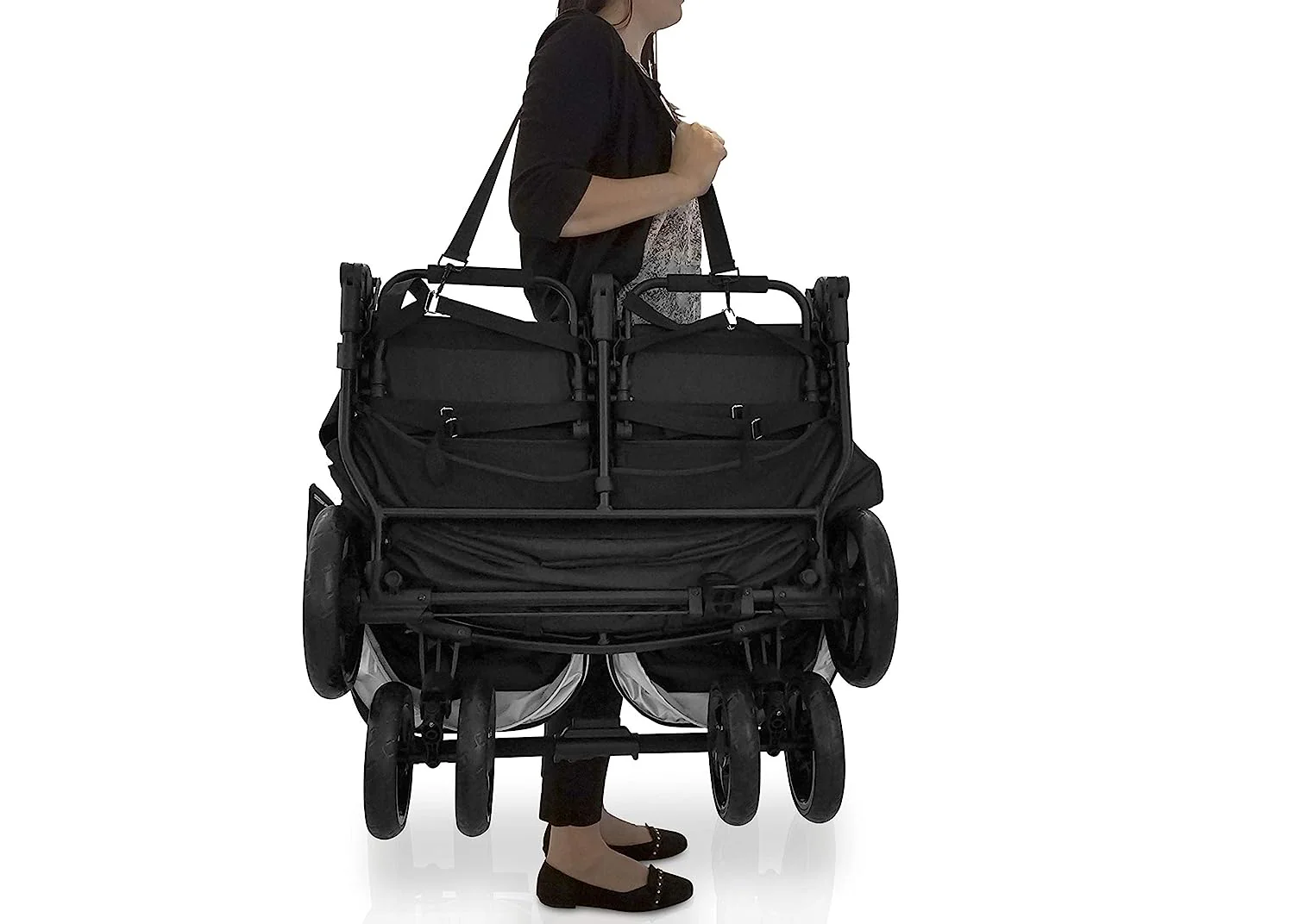Destination Ultralight Side x Side Doppelkinderwagen, Midnight