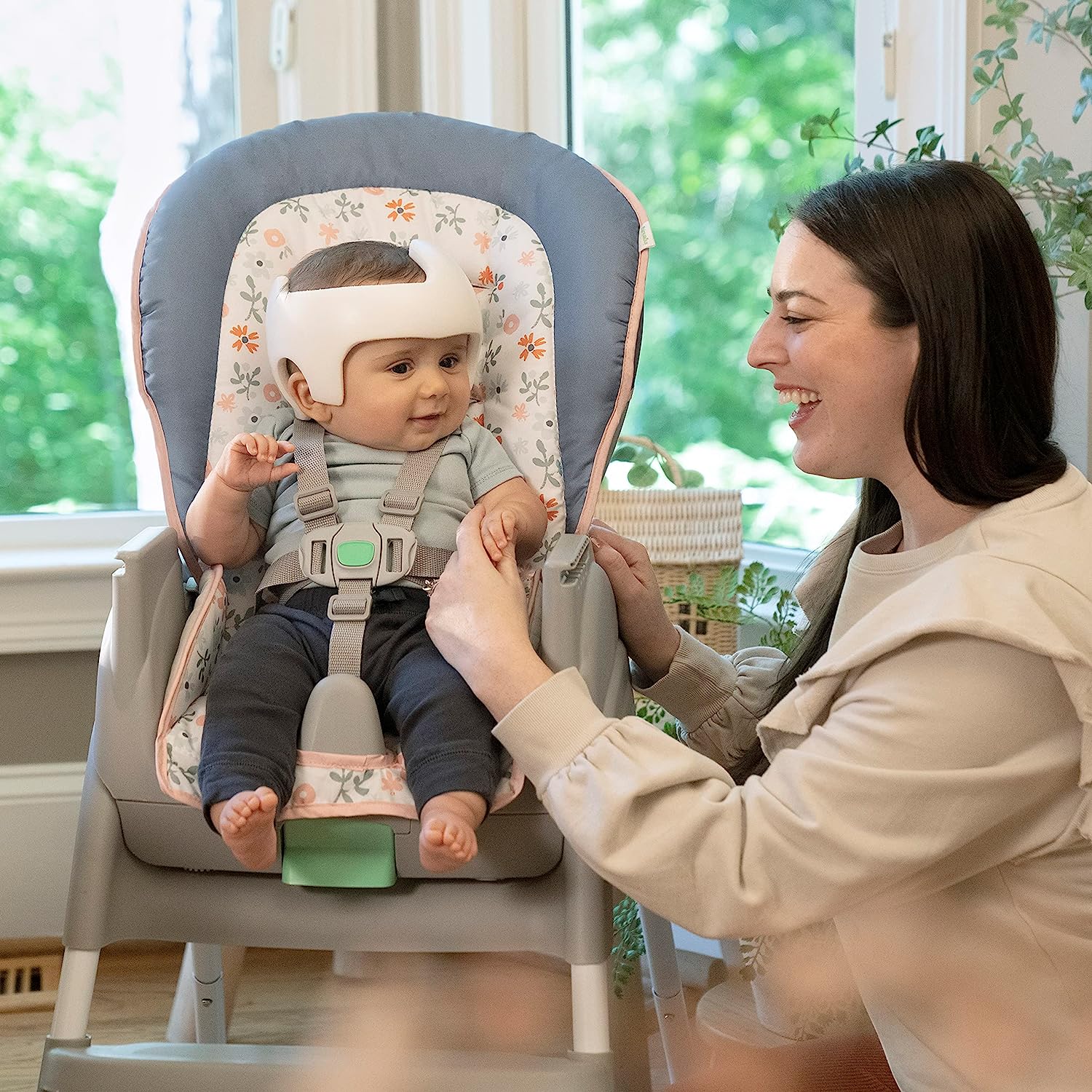 Ingenuity Trio Elite 3-in-1-Hochstuhl Braden – Hochstuhl, Kleinkindstuhl und Sitzerhöhung