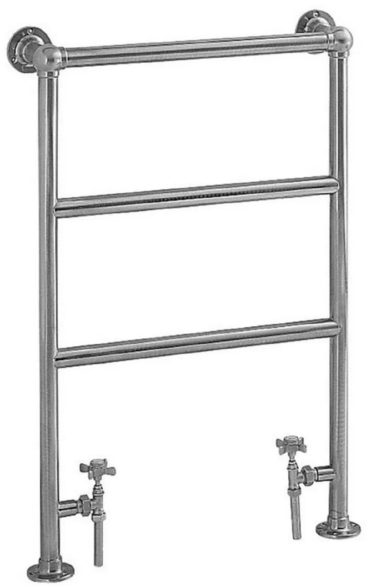 Luxury bathroom heater 574 x H. 850 mm - towel radiator - vintage bathroom radiator towel holder chrome