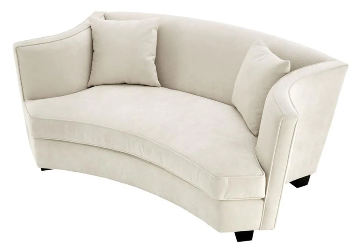 Designer sofa natural color 178 x 107 x H. 72.5 cm - luxury collection