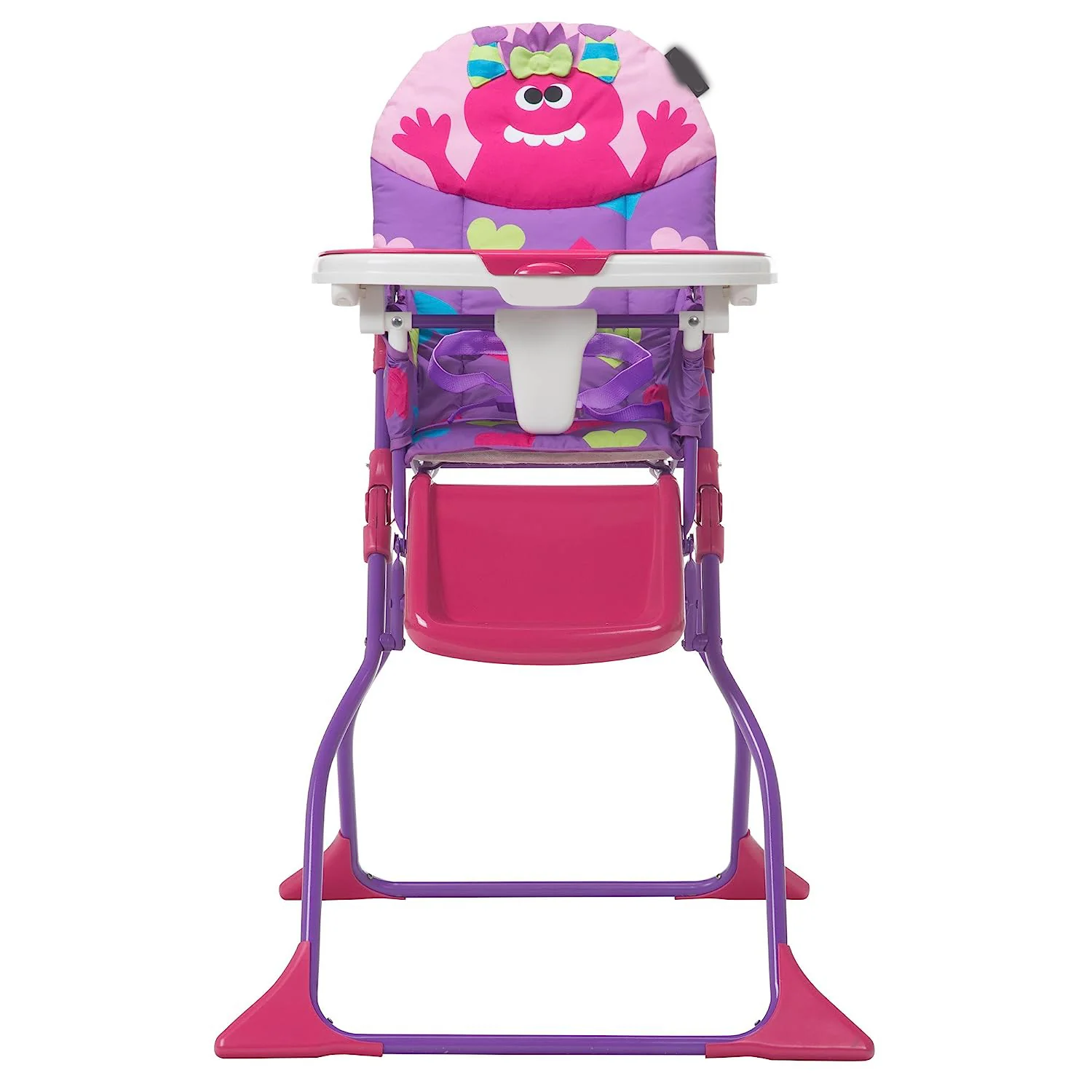 Simple Fold Deluxe Hochstuhl mit 3-Positionen-Tablett (Monster Syd)