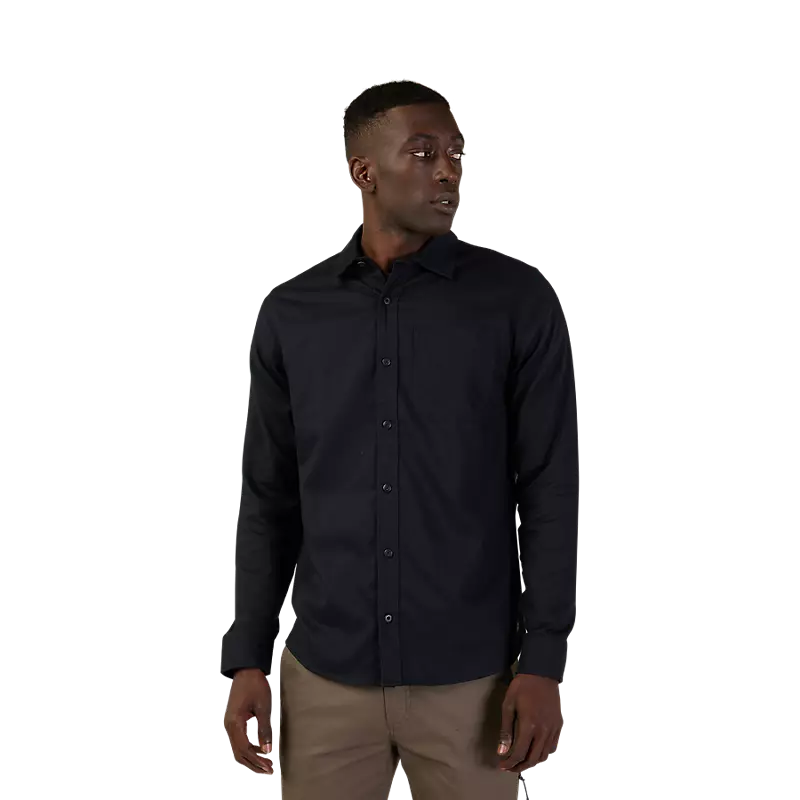 Level Up Woven Langarm Flannel Hemd