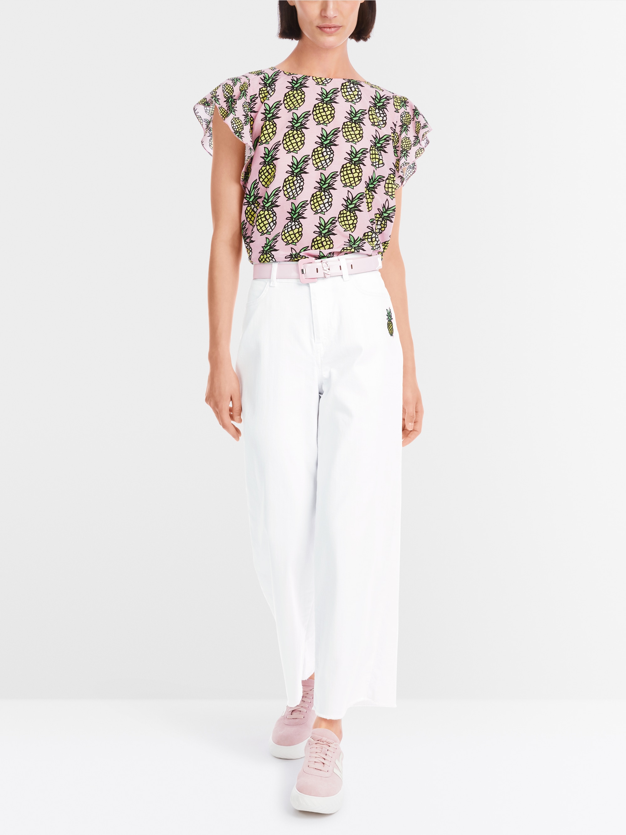 Marc-Cain WIGAN Hose mit Ananas-Patch