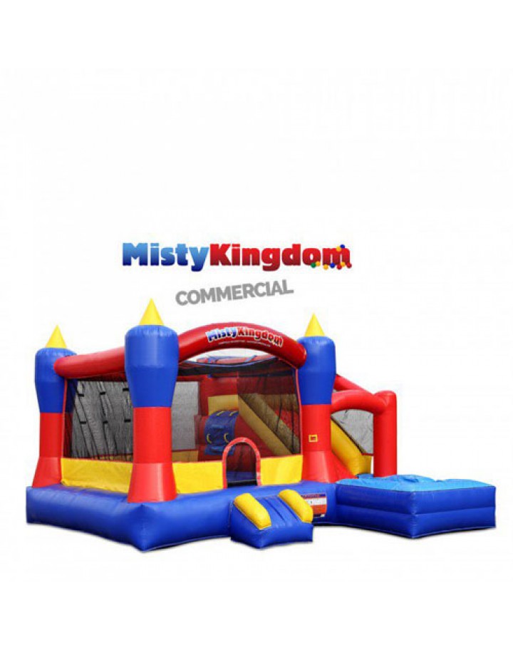 Misty Kingdom XL aufblasbare Handelsklasse Combo Bouncer