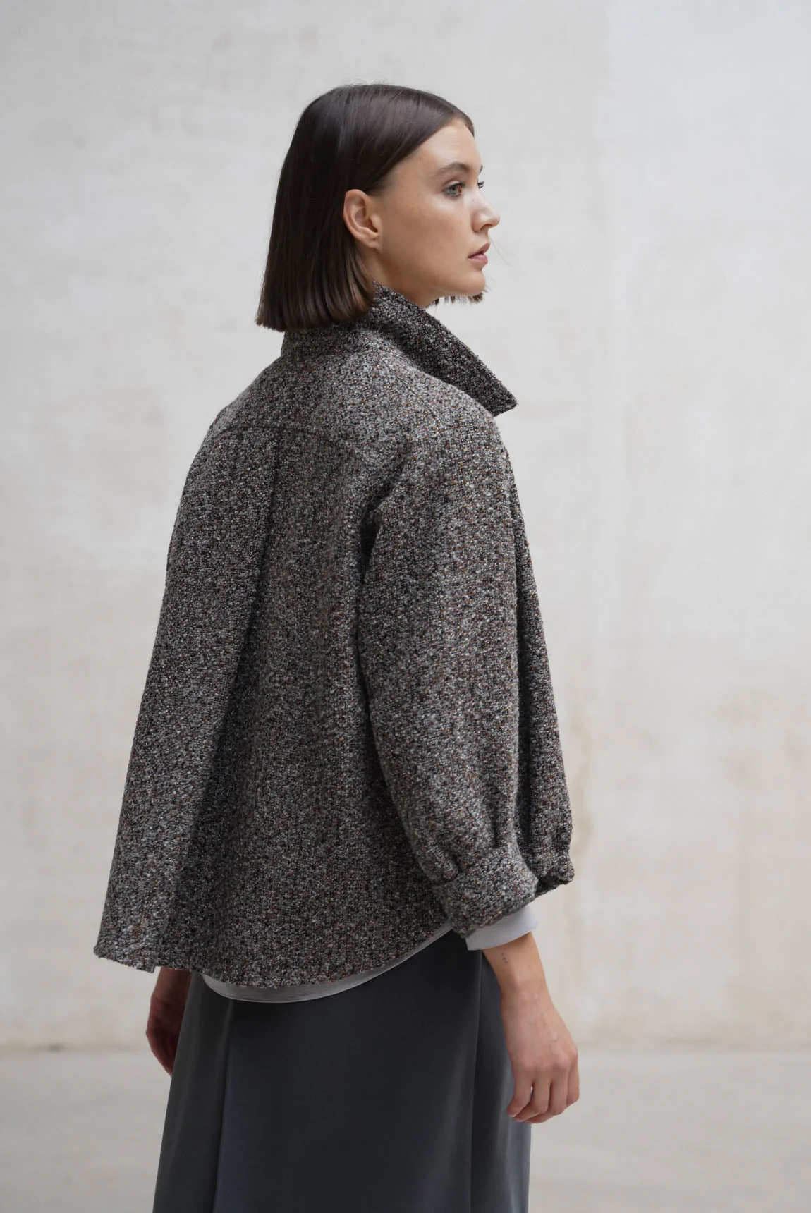 Rivera-Spanien Novara Jacke grau meliert