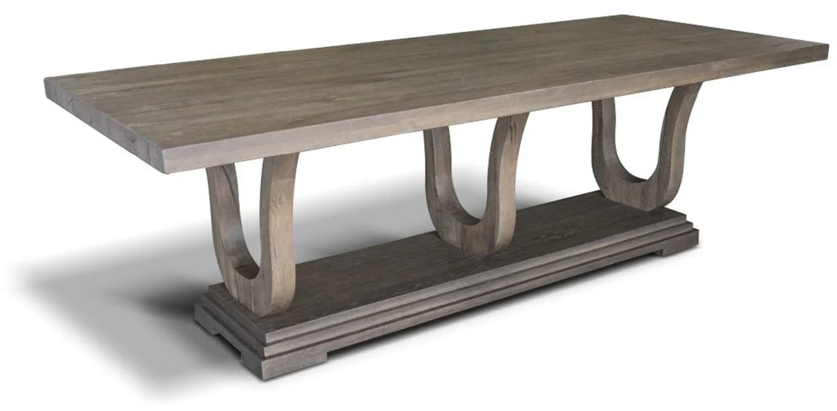Luxury solid wood dining table H. 77 cm - All colors & sizes - Solid wood dining room table in a rustic look