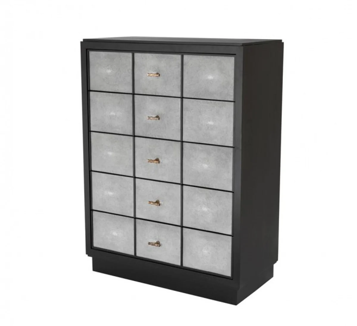 Luxury mahogany chest of drawers 96.5 x 47.5 x H. 130 cm - luxury hotel furniture