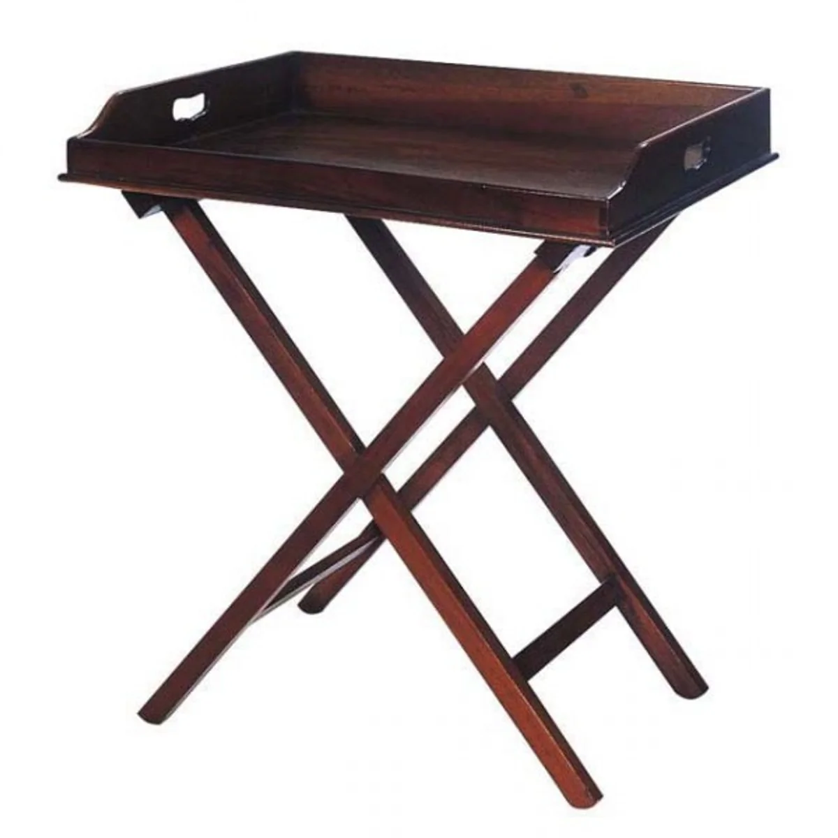 Luxury Bar Table Cherry Wood with Removable Tray - Neoclassical - Hotel Restaurant Furniture