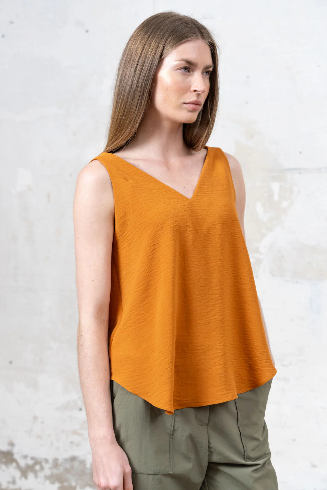 Rivera-Spanien Top Calvi orange