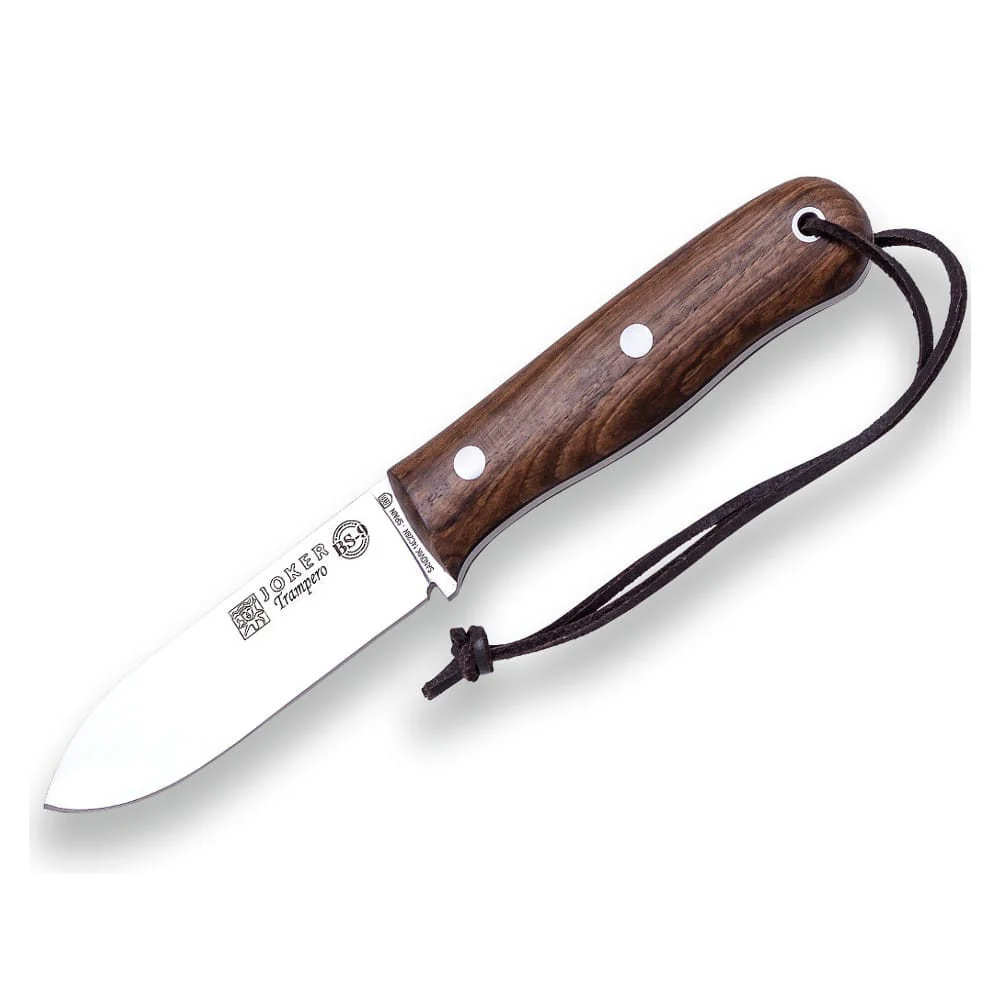 Joker BS9 Campero Nogal - Cuchillo de supervivencia y buschcraft