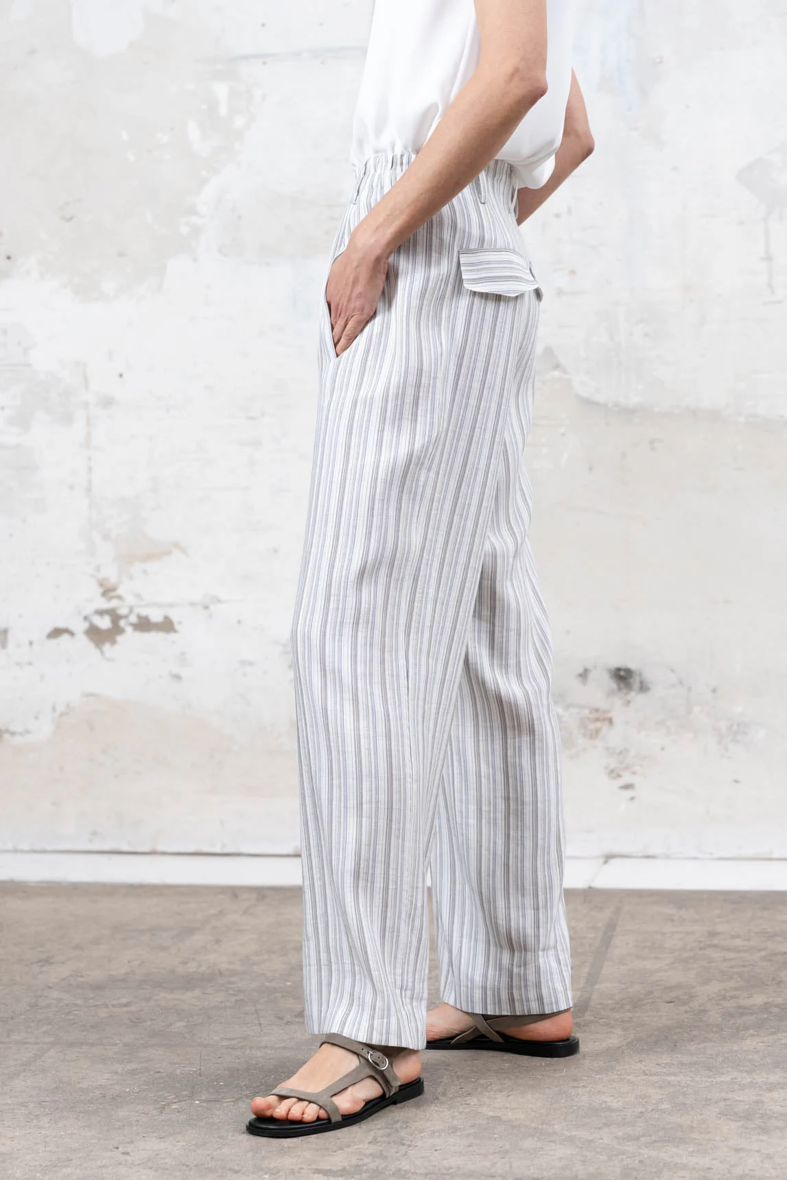 Rivera-Spanien Gestreifte Cosenza-Hose