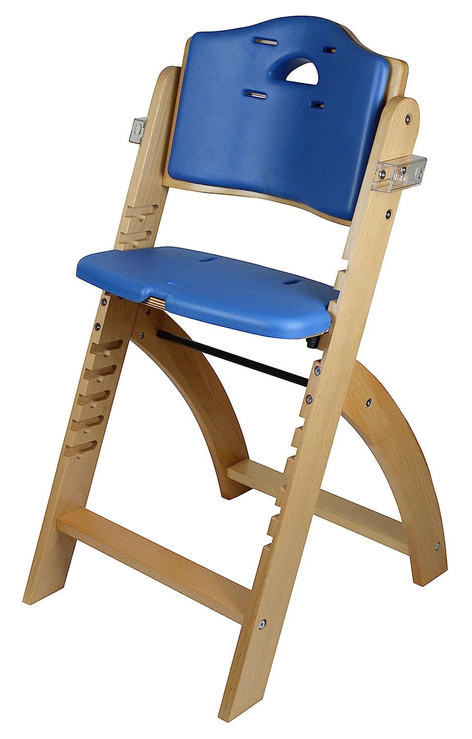 Hochstühle aus Holz für Babys und Kleinkinder. 3-in-1 verstellbarer Hochstuhl mit abnehmbarem Tablett, leicht zu reinigen, tragbar. 6 Months up to 250 Lb. Kissen aus Naturholz/Olivenholz