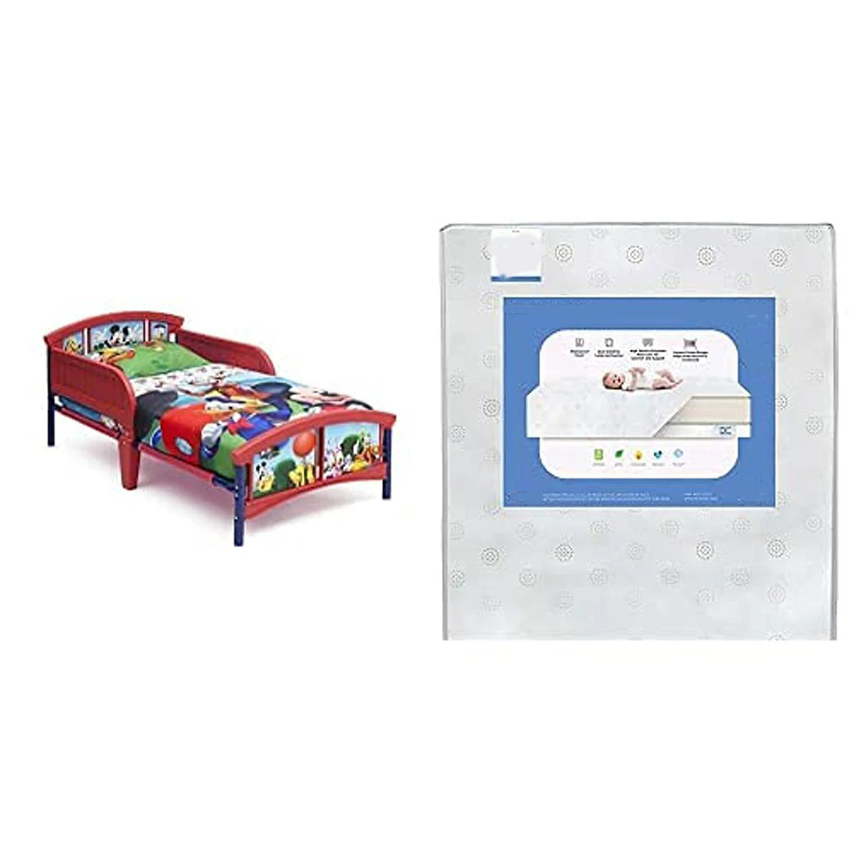 Kinderbett aus Kunststoff, Disney Minnie Mouse