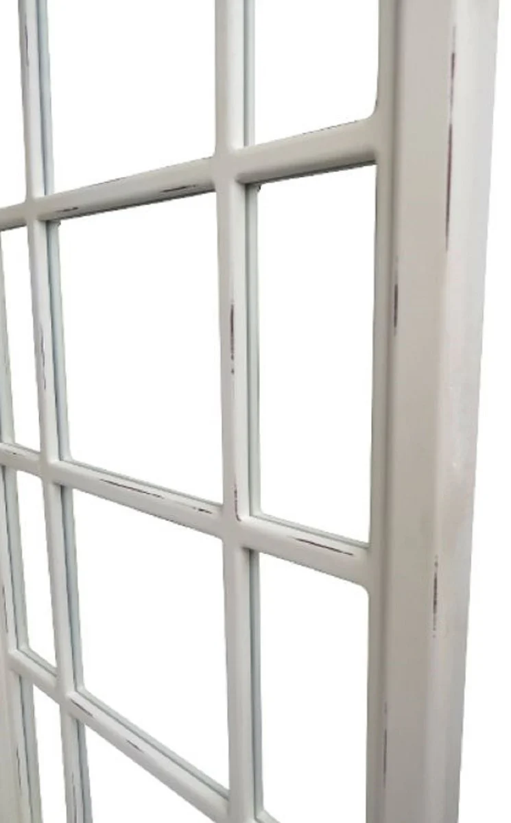 Country house style mirror antique white 70 x 4 x H. 160 cm - handmade wall mirror in a shabby chic look