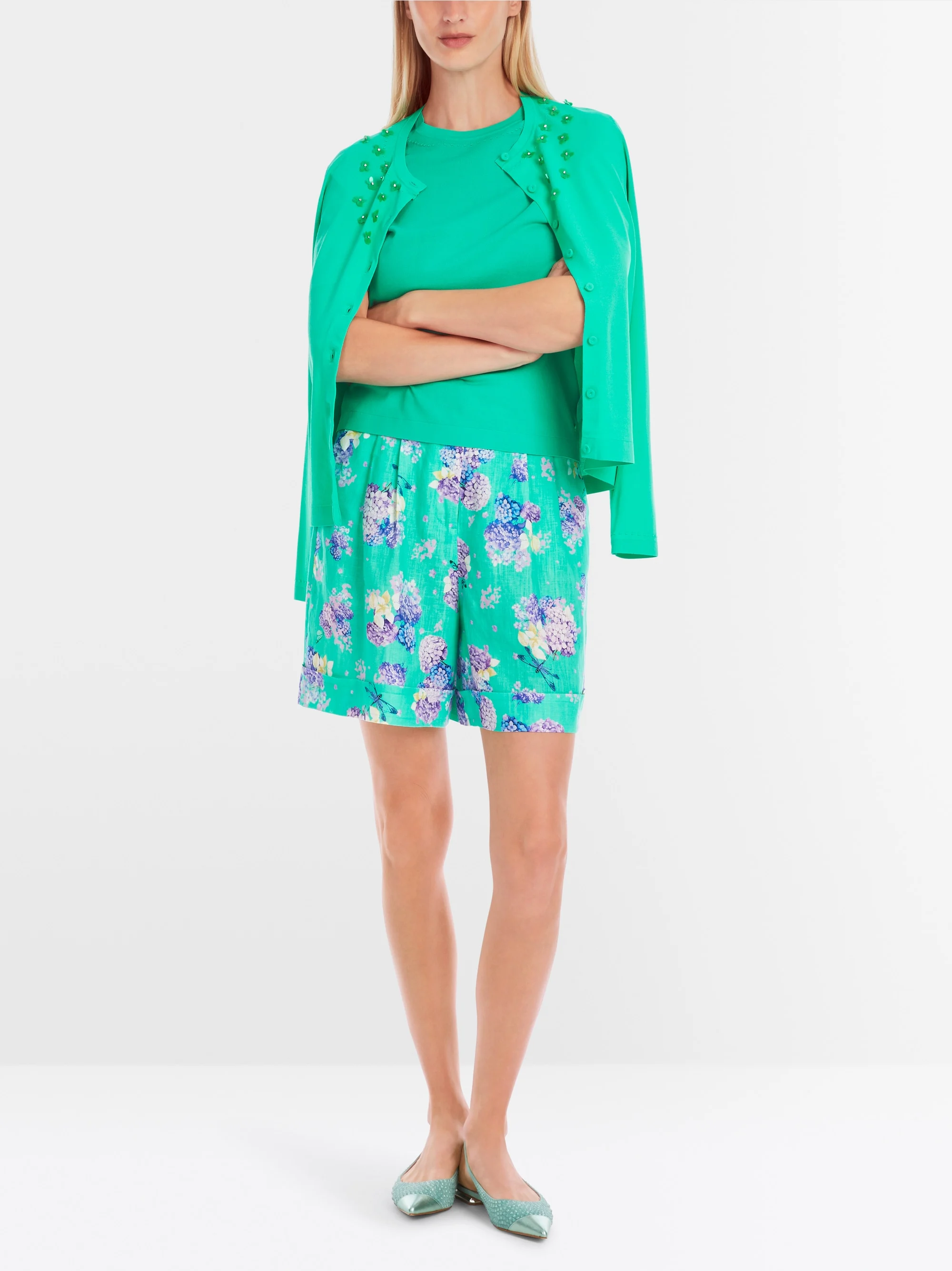 Marc-Cain Schlichter Feinstrickpullover