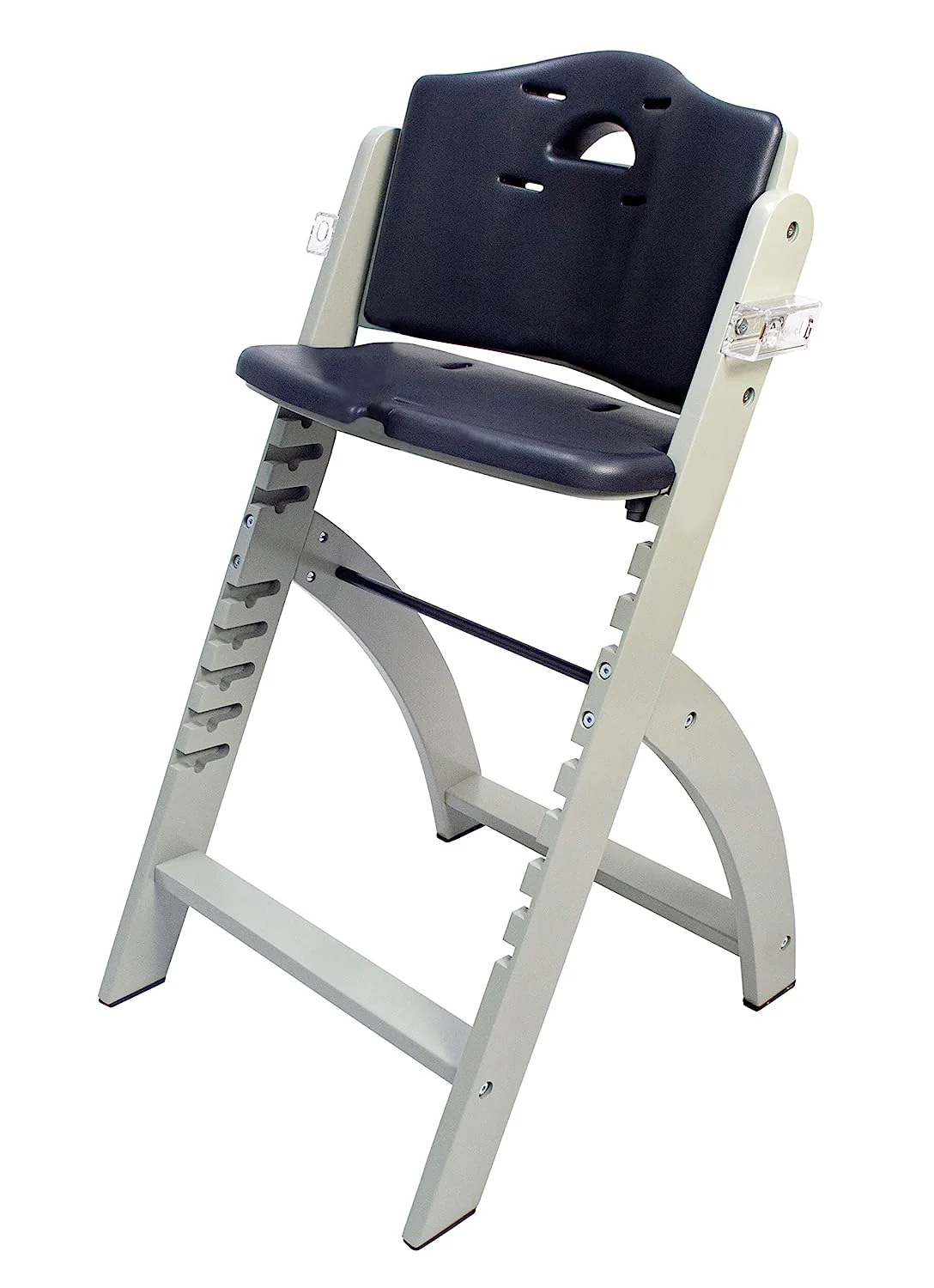 Hochstühle aus Holz für Babys und Kleinkinder. 3-in-1 verstellbarer Hochstuhl mit abnehmbarem Tablett, leicht zu reinigen, tragbar. 6 Months up to 250 Lb. Kissen aus Naturholz/Olivenholz