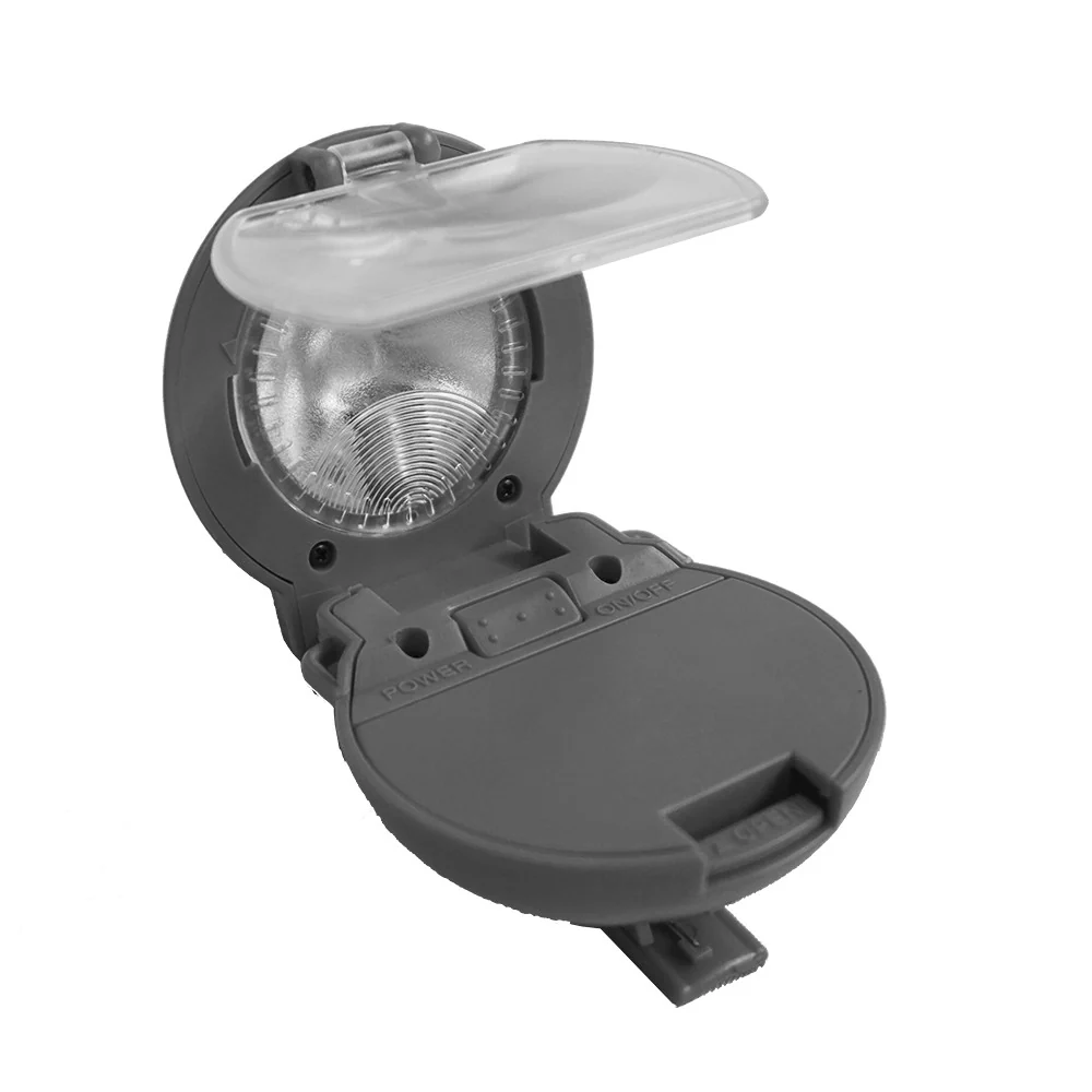 Lector de mapas LINTERNA Y LUPA - gris