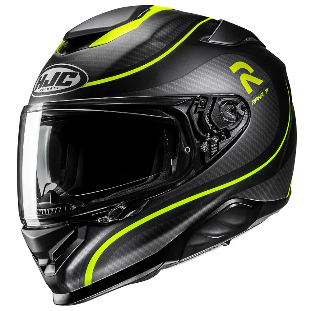 HJC RPHA 71 CLETA HULL - BLACK / FLUORINE