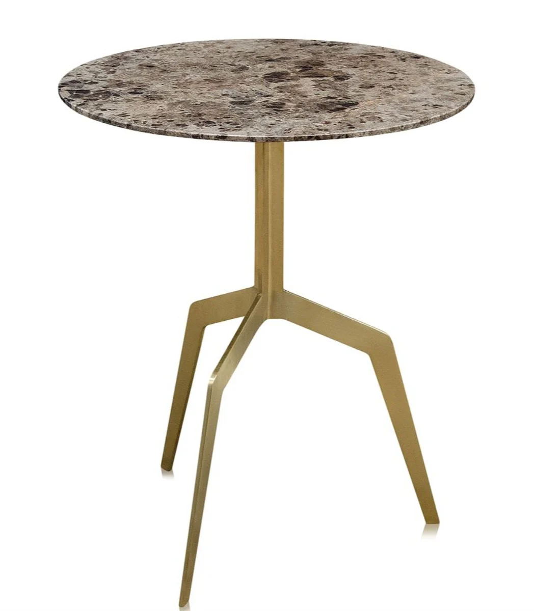 Luxury side table gold 50 x H. 60 cm - living room furniture