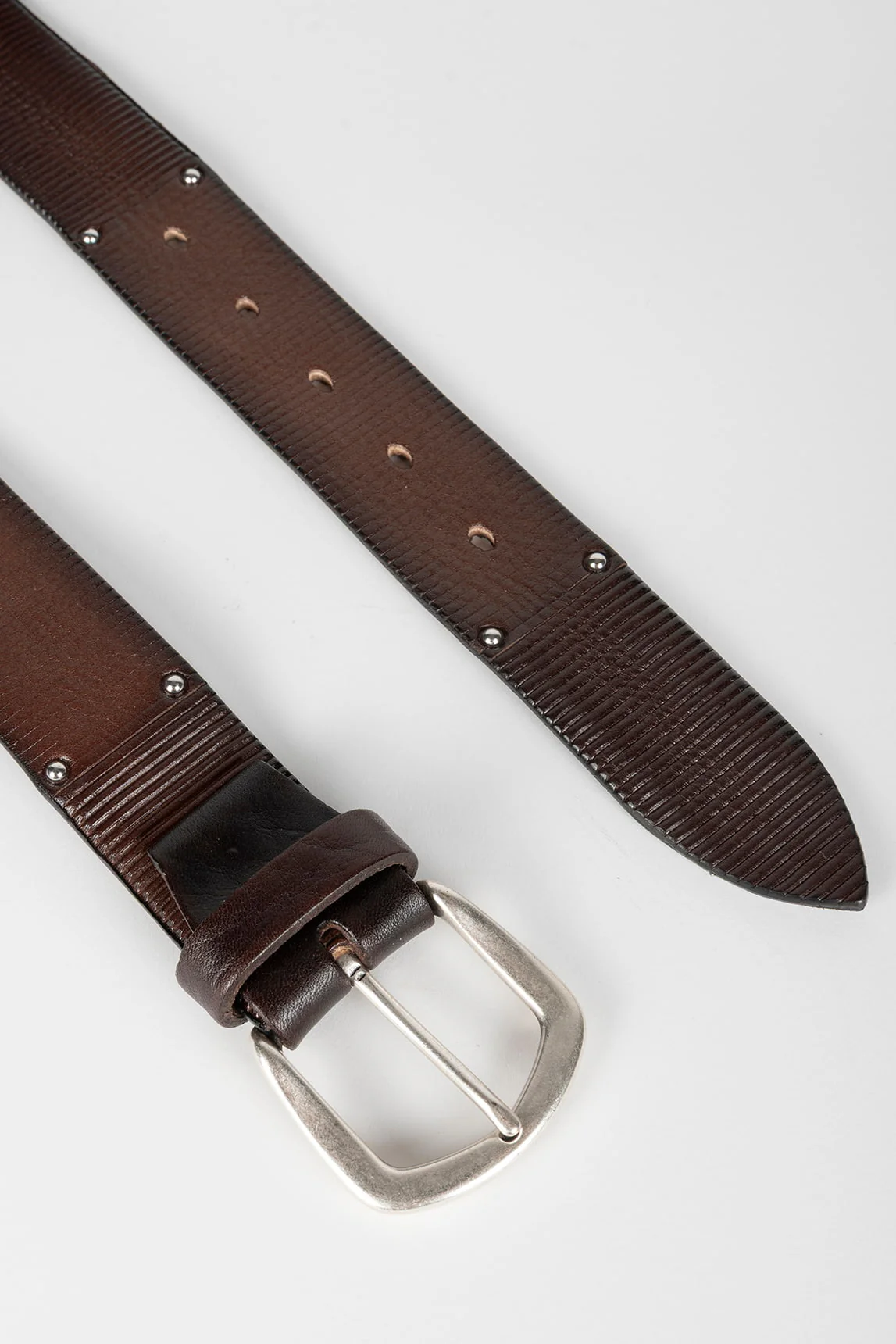 Rivera-Spain Italian Belts Ledergürtel mit Nieten