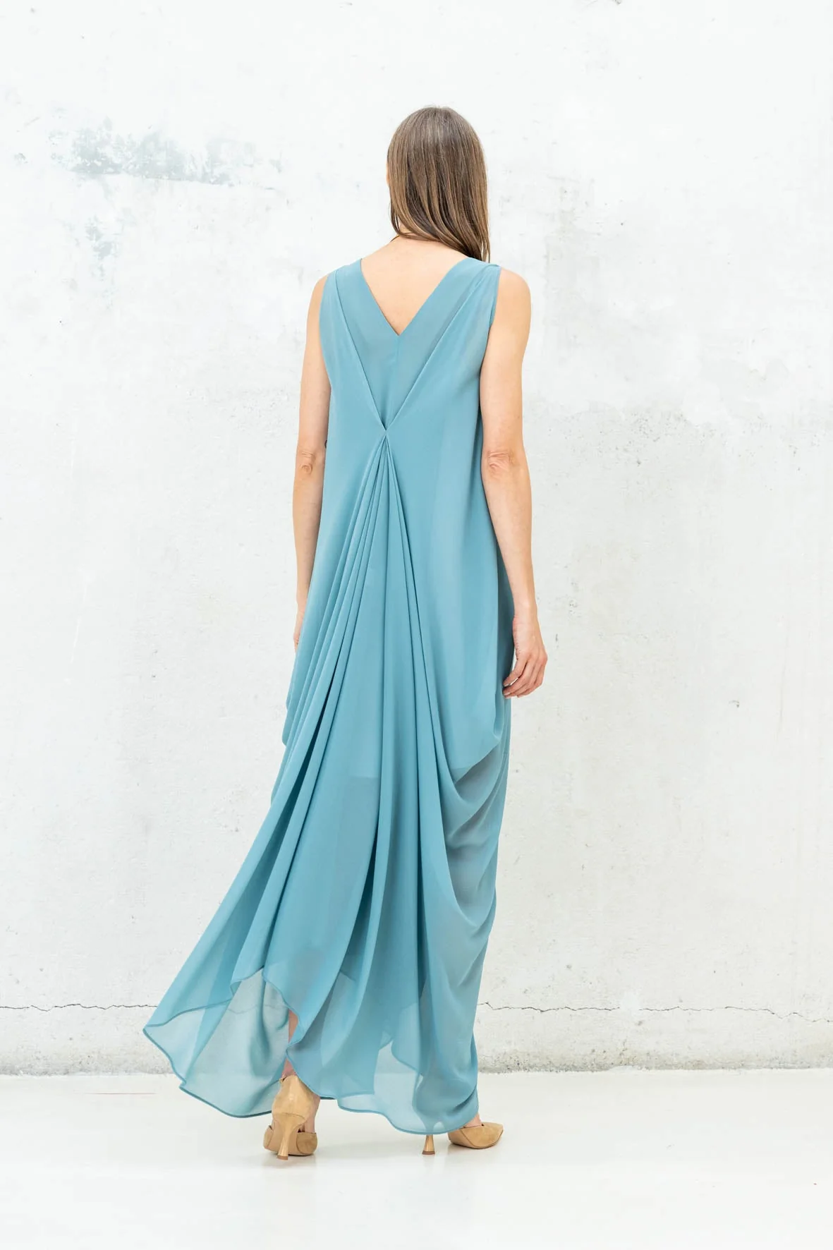 Rivera-Spain Grünes Helena-Kleid