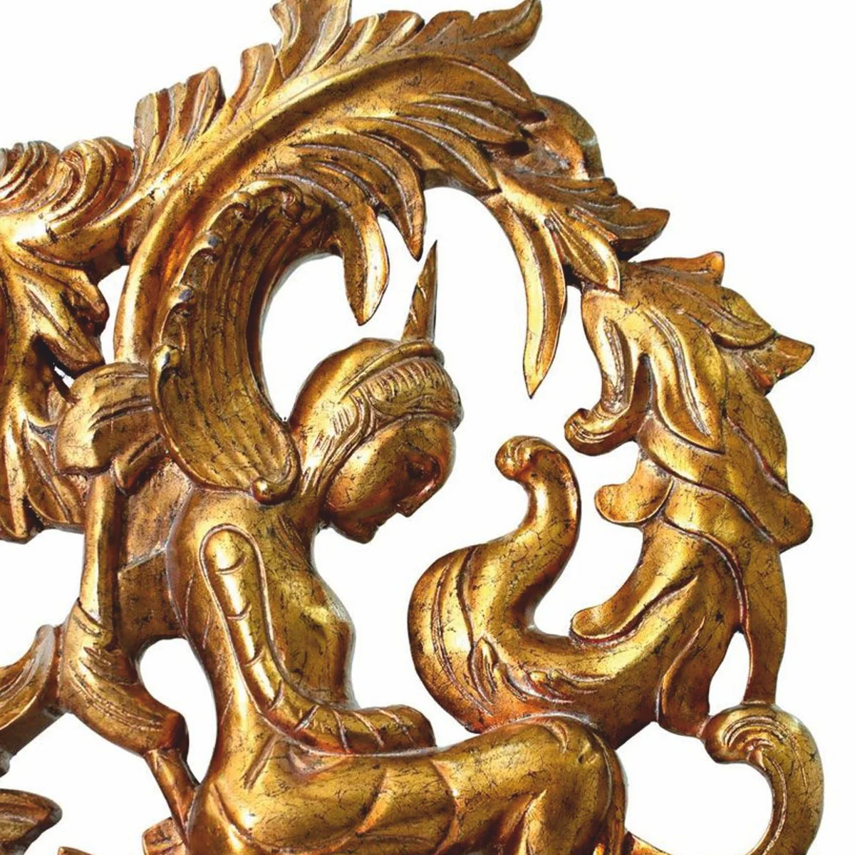 Luxury baroque mirror gold H. 255 cm - magnificent baroque furniture