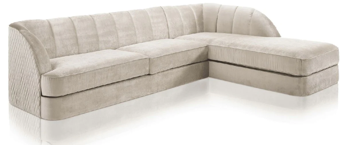 Luxury corner sofa gray 320 x 230 x H. 85 cm - Living room sofa - Living room furniture - Luxury furniture - Luxury living room furnishings