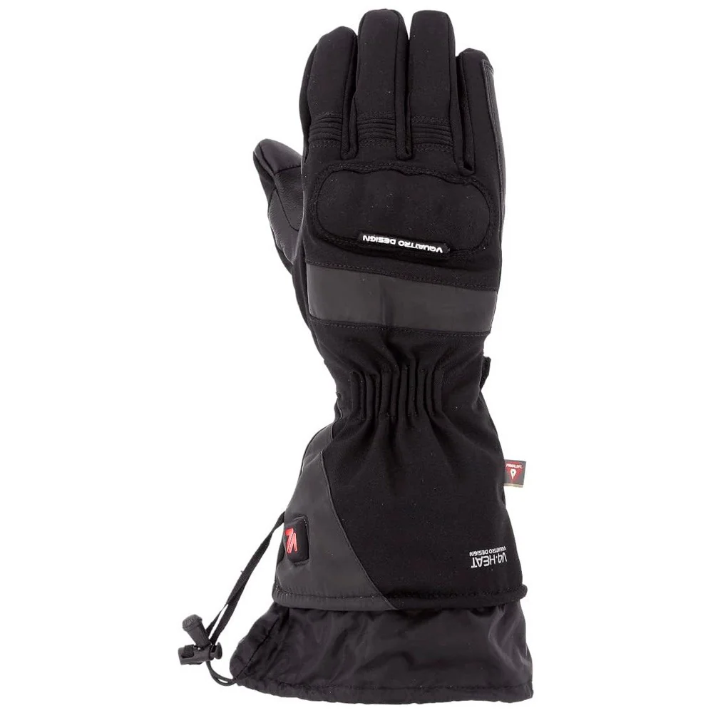 GUANTES PAYMENTS VQUATTRO ALPHA + BATERIAs NEGRO