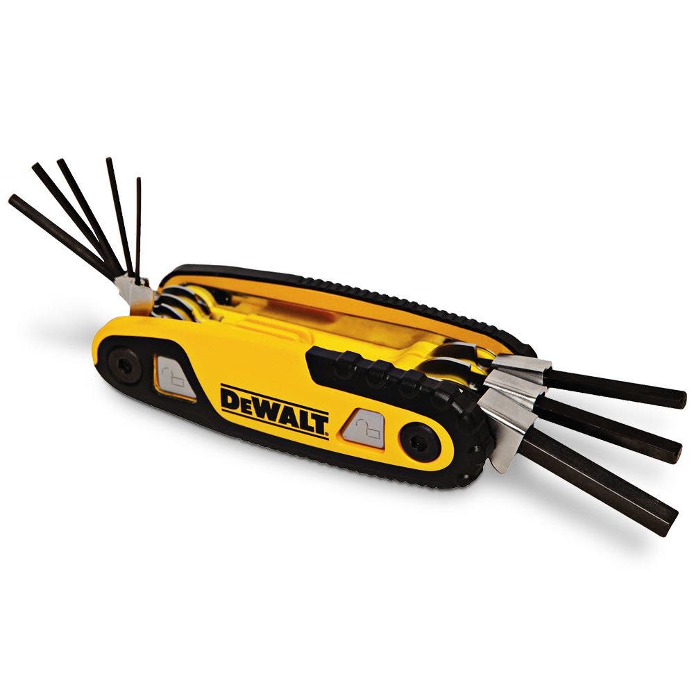 DEWALT 8 Stück Falten Metric Hex Schlüssel Set DWHT70263M