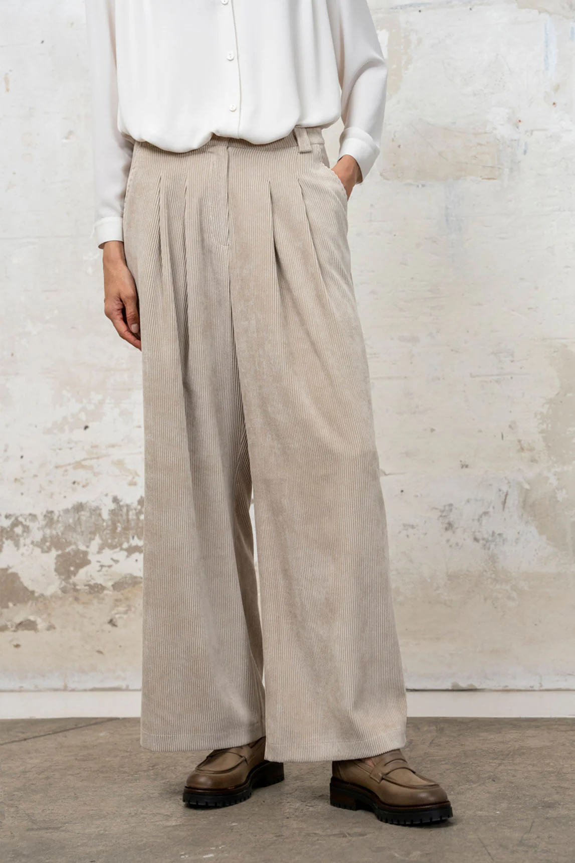 Rivera-Spain Aretha rohe Cordhose