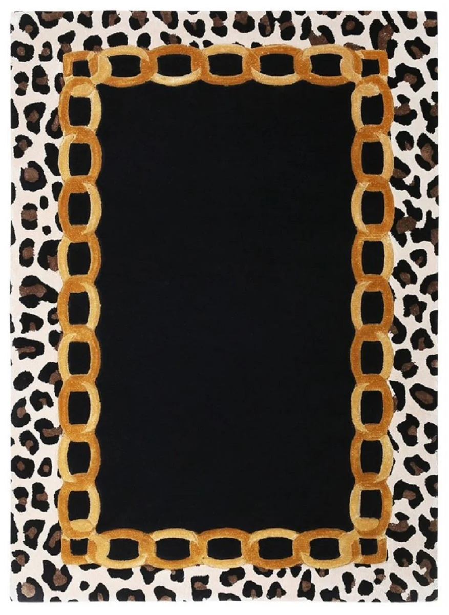 Luxus Teppich mit Leoparden Design - Verschiedene Größen