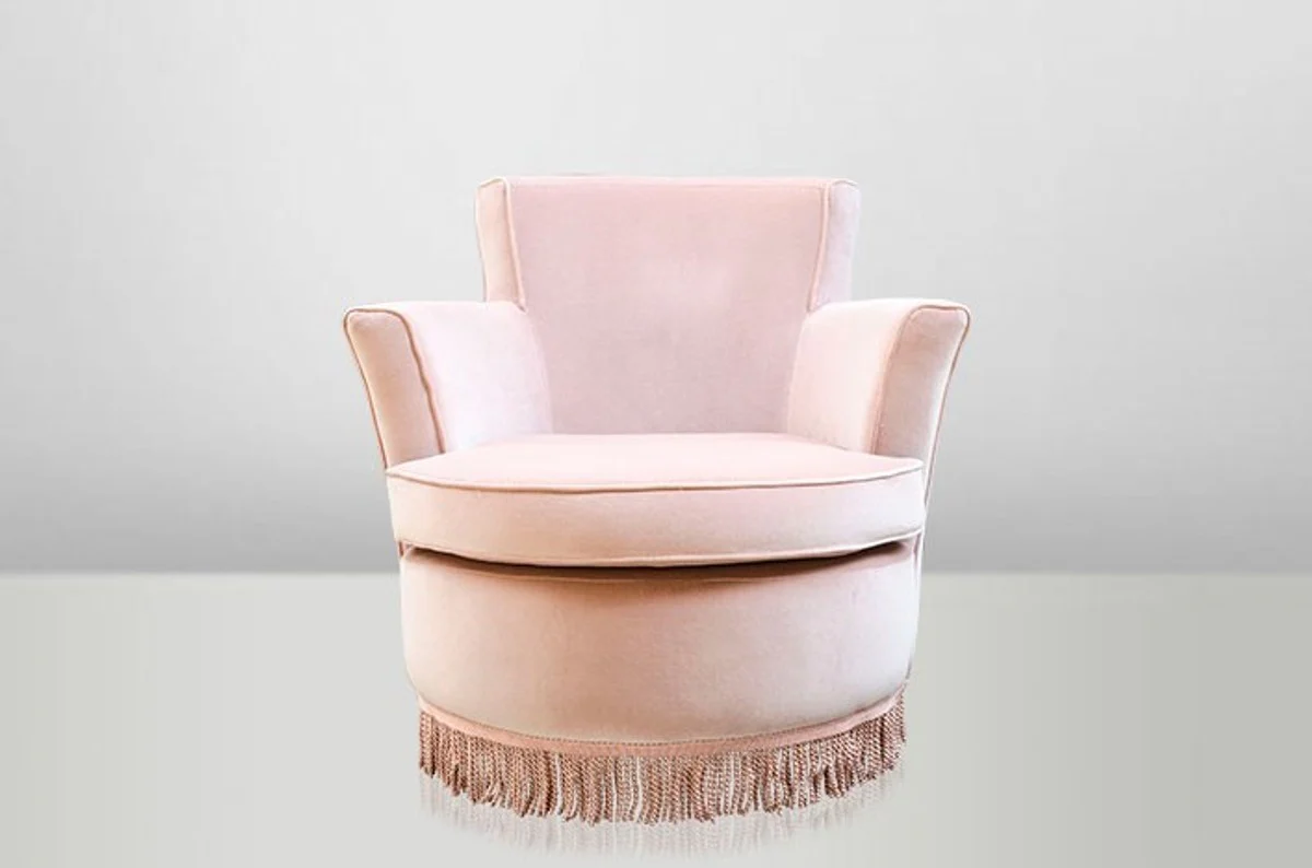 Luxury Art Deco Lounge Chair Rose - Luxury Collection - Art Nouveau - Belle Epoch