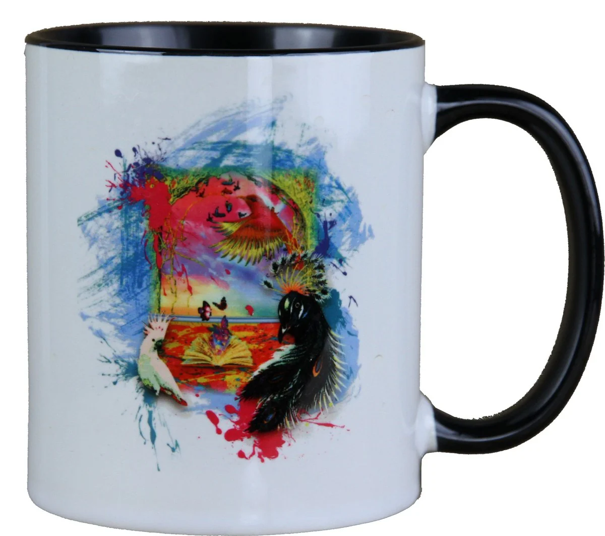 Harald Glööckler Pompöös Cup Parrot Colorful - designed by Harald Glööckler