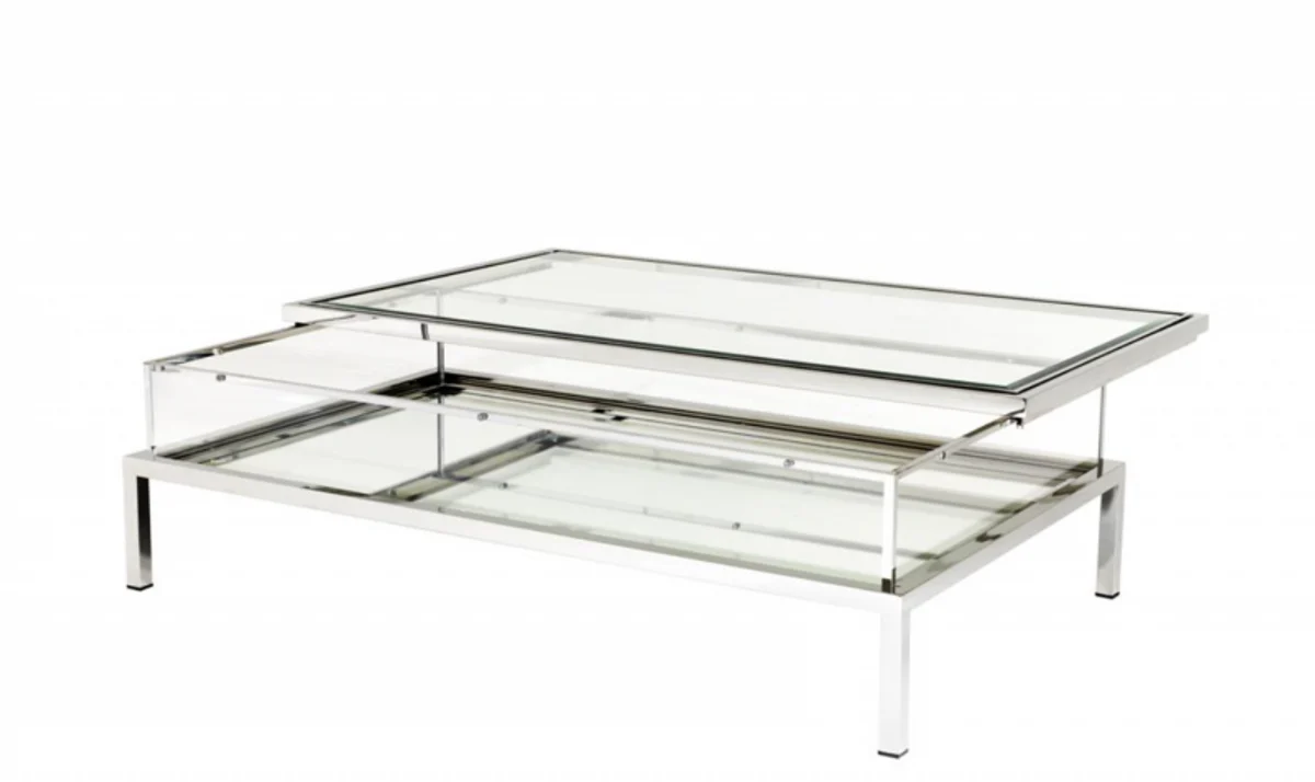 Luxury Art Deco designer coffee table 140 x 85 x H. 41 cm - living room salon table - designer table furniture