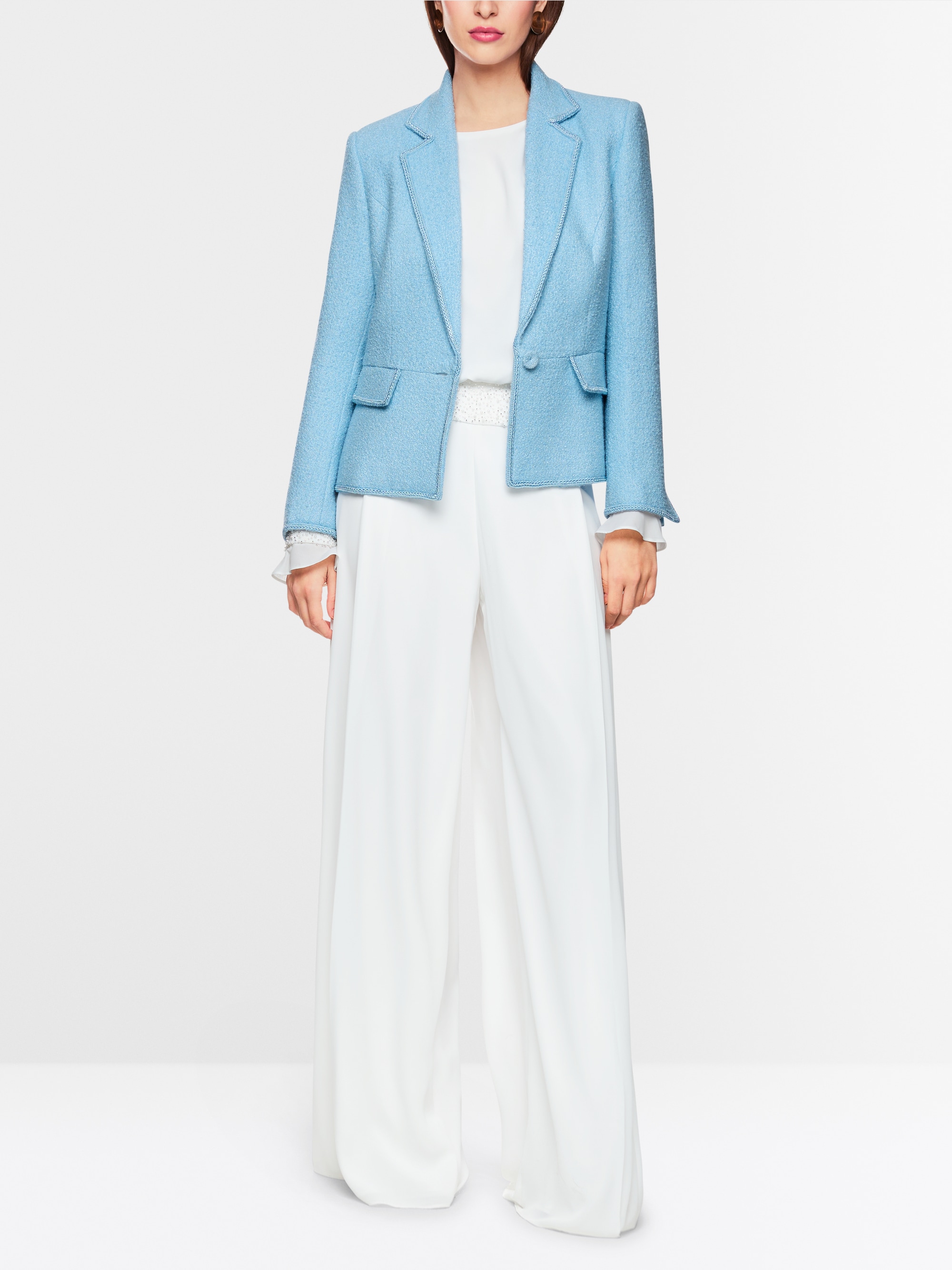 Marc-Cain Eleganter gekräuselter Blazer