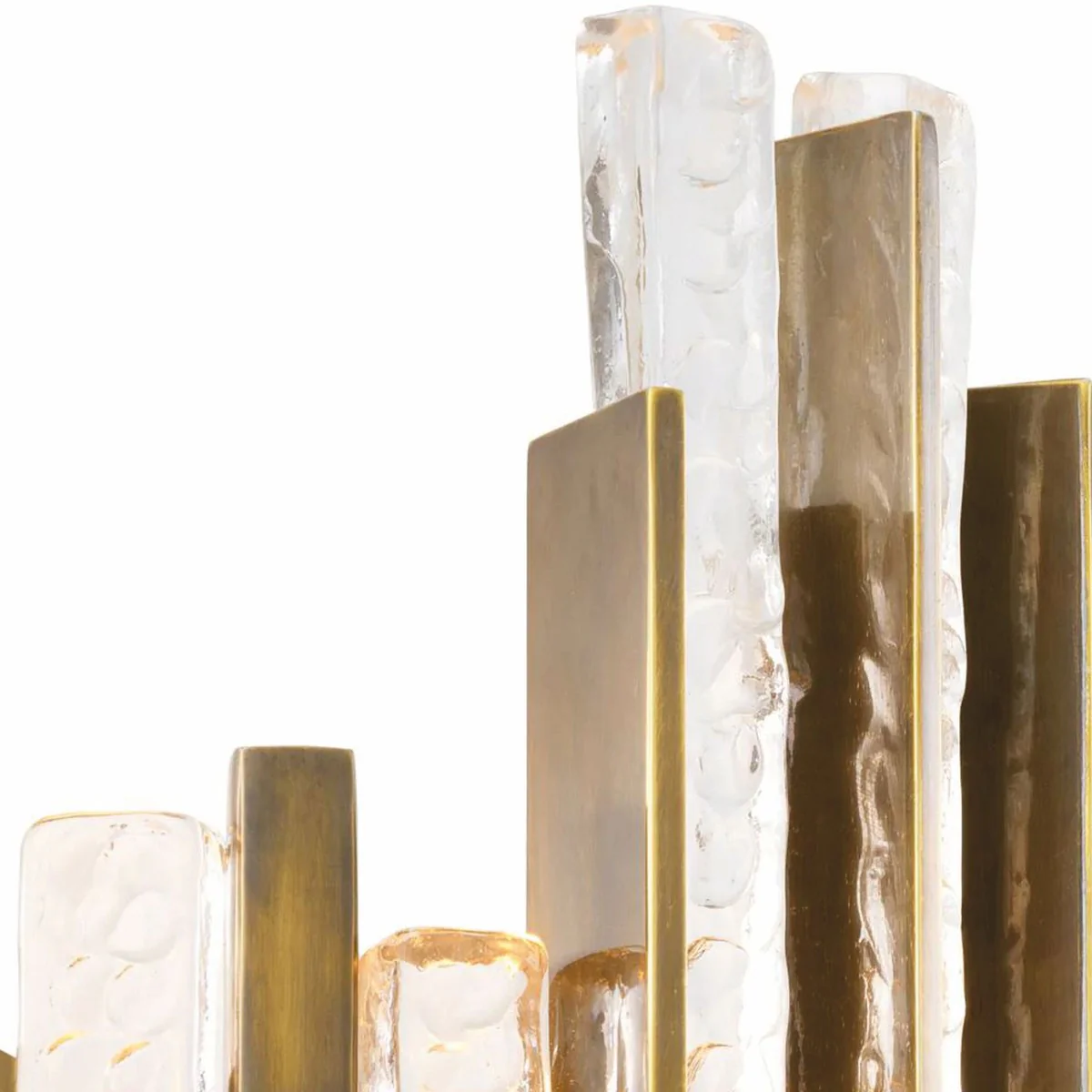 Luxury wall light vintage brass H. 44 cm - Luxury Lights