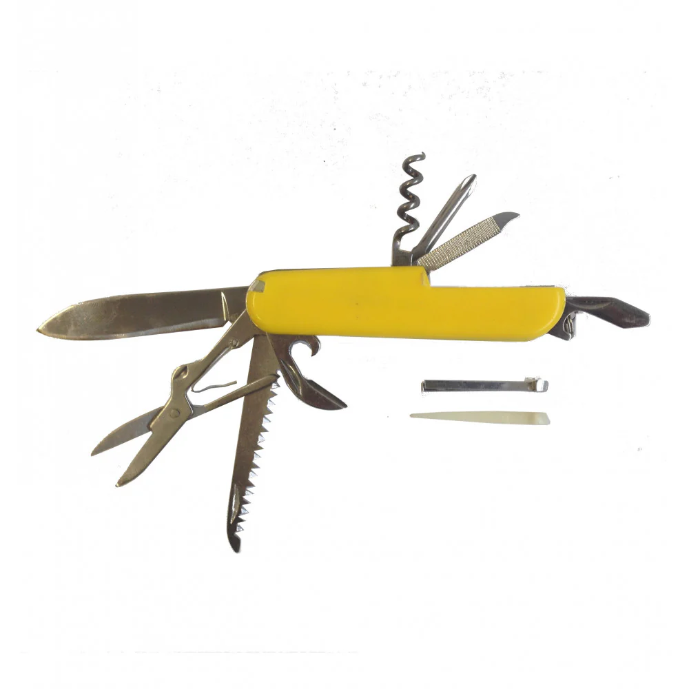 Navaja multiusos 9 FUNCIONEN amarilla