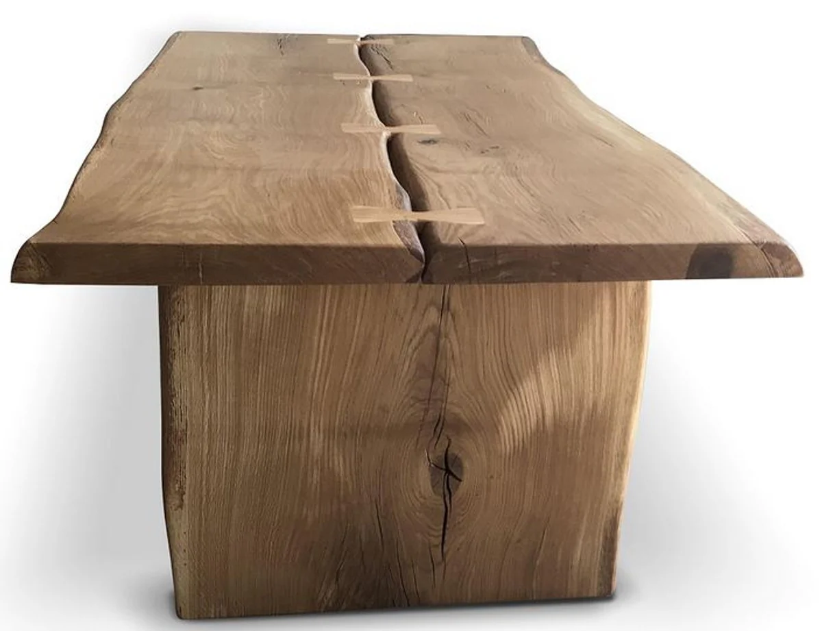 Luxury solid wood dining table 200 x 100 x H. 77 cm - Various colors - Rustic kitchen table - Dining room furniture