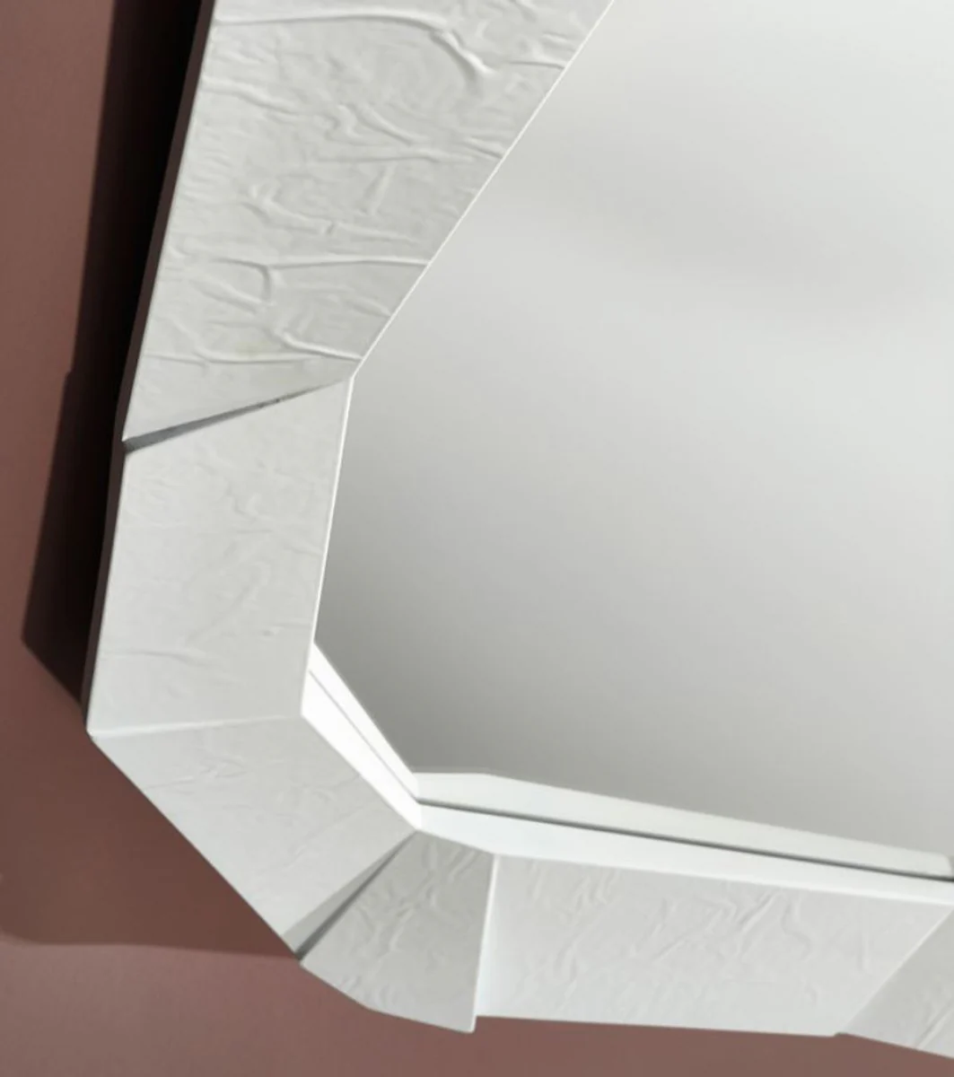 Designer wall mirror white 92 x H. 127 cm - Designer mirror