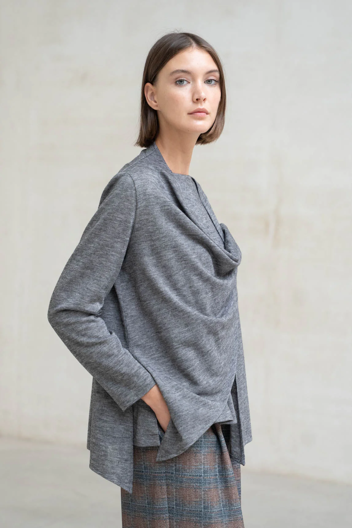 Graue Liria-Jacke von Rivera-Spanien