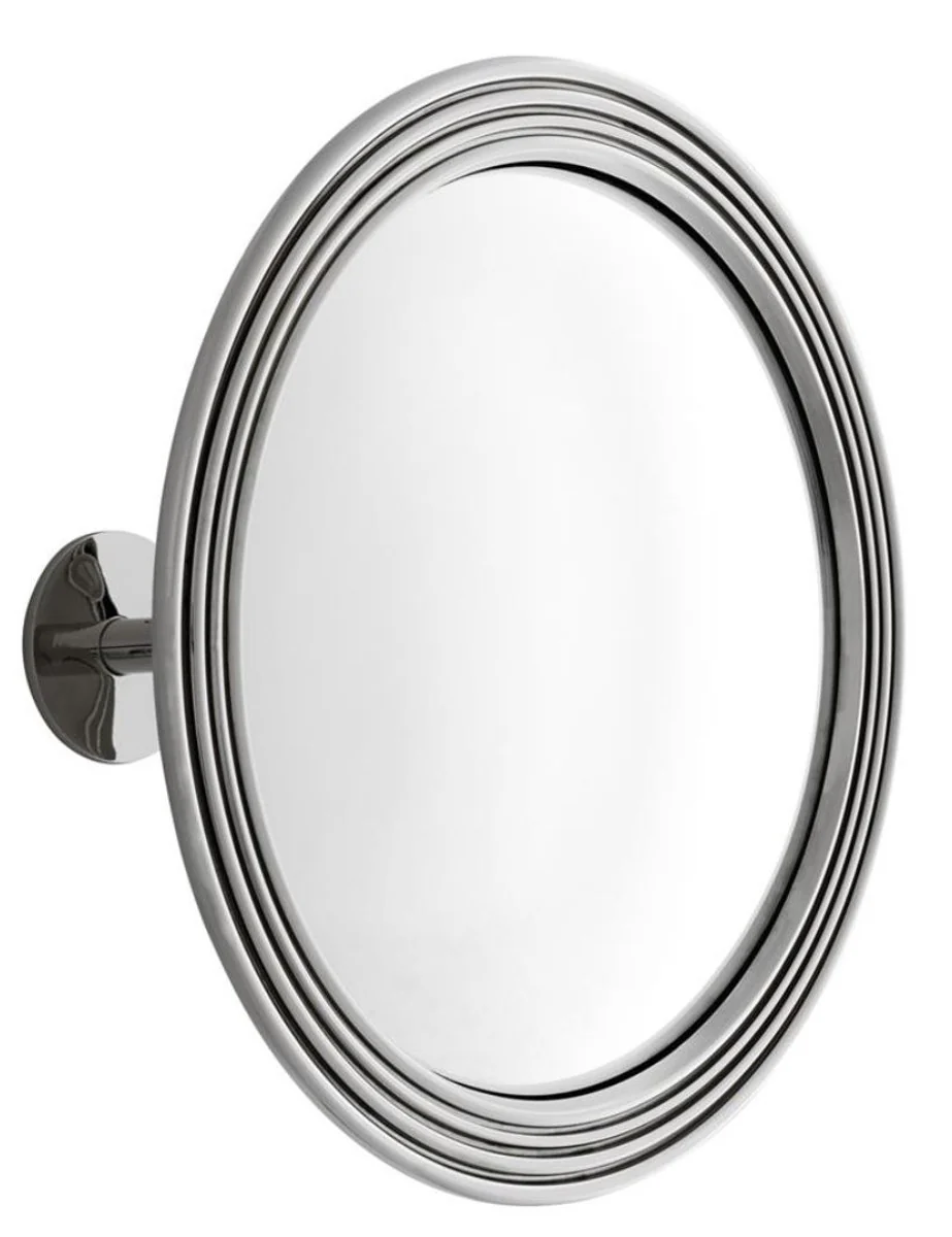 Mirror / convex mirror silver Ø 35 cm - luxury collection