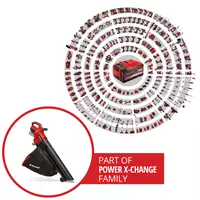 Cordless leaf vacuum VENTURRO 18/210