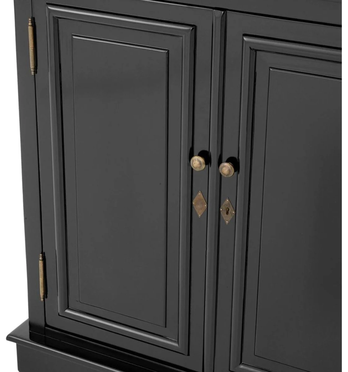 Luxury living room cabinet black 90 x 38 x H. 230 cm - Limited Edition