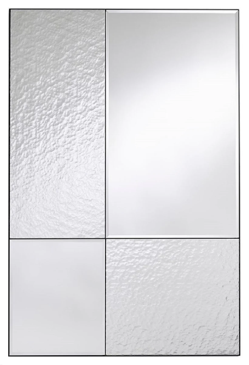 Luxury wall mirror black 80 x 2 x H. 120 cm - Hotel & Restaurant Mirror - Luxury Collection