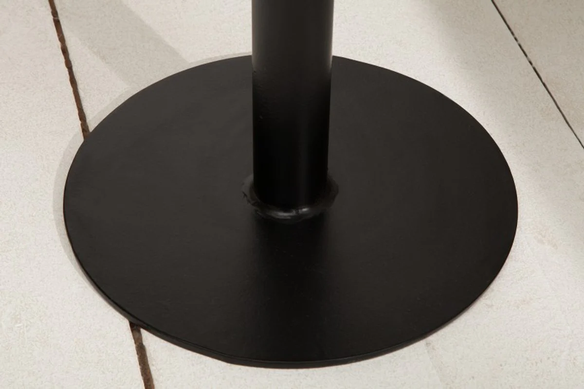 Designer side table natural / black Sheesham 45cm x 35cm x H.65cm solid wood