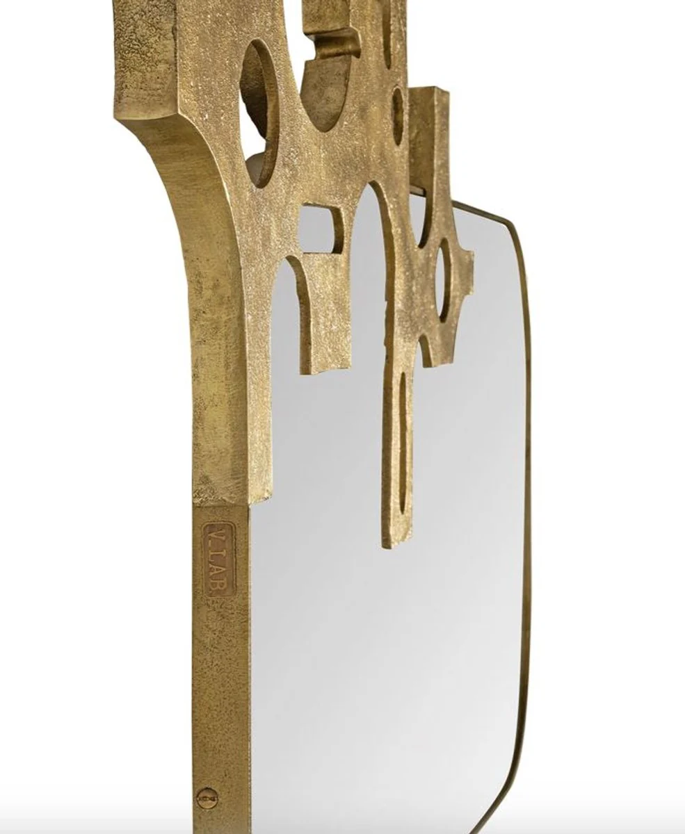 Luxury designer mirror bronze - gold look 81 x 54 cm - Art Design